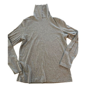 Cynthia rowley New York grey cotton mix turtle neck size medium